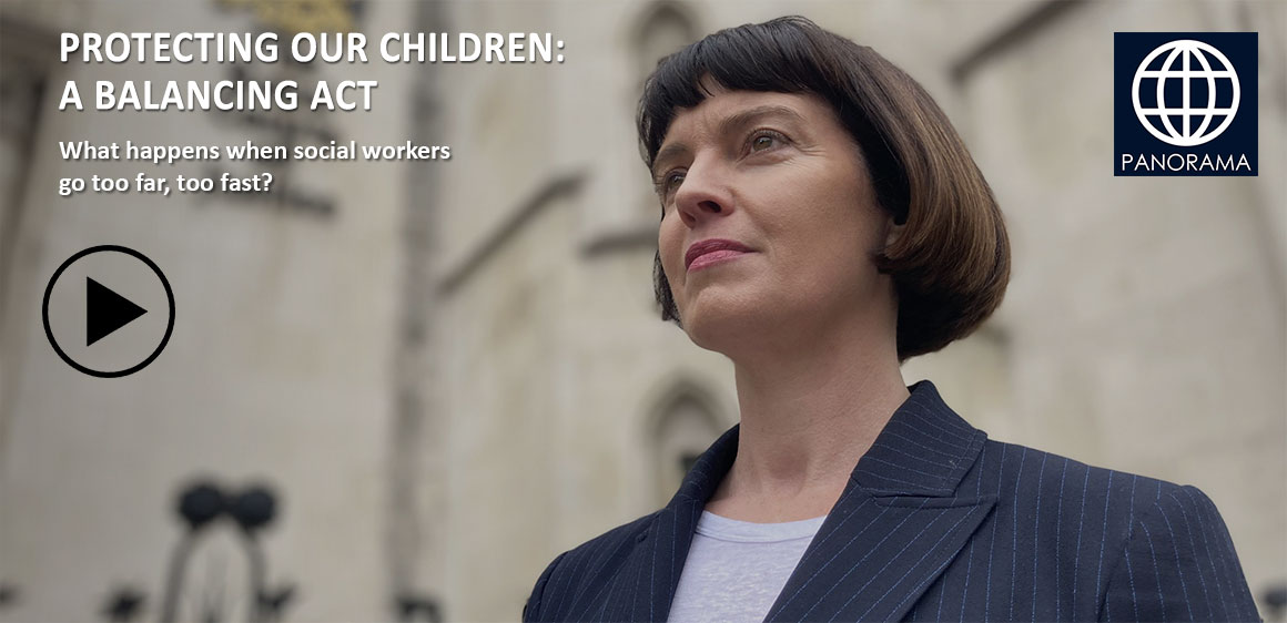 Protecting our children: A Balancing Act.  BBC One, PANORAMA Monday 16 May 2022. Presented and Directed by reporter Louise Tickle